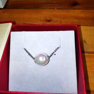 Majorca pendant pearl necklace